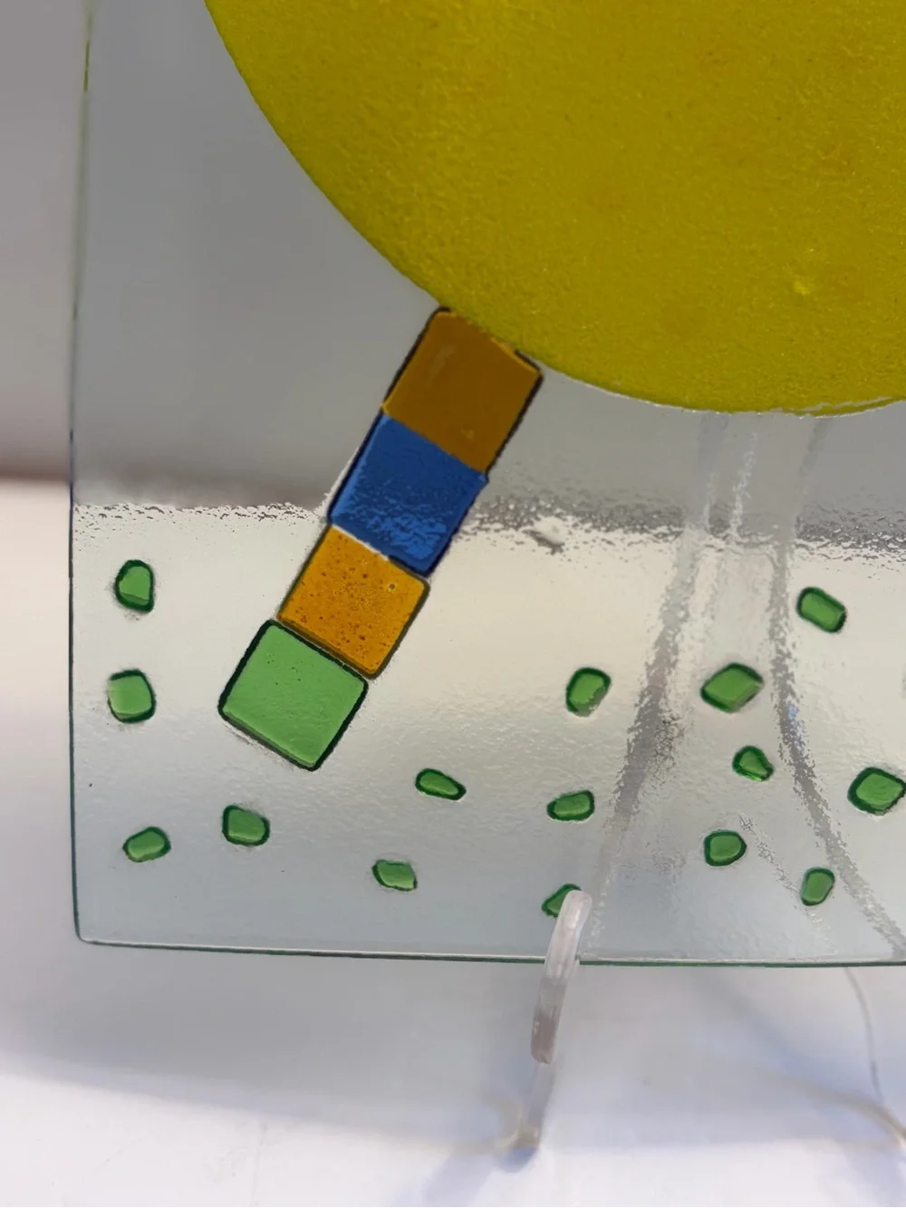 Whimsical Foreside Home & Garden Fused Slumped Glass 10
